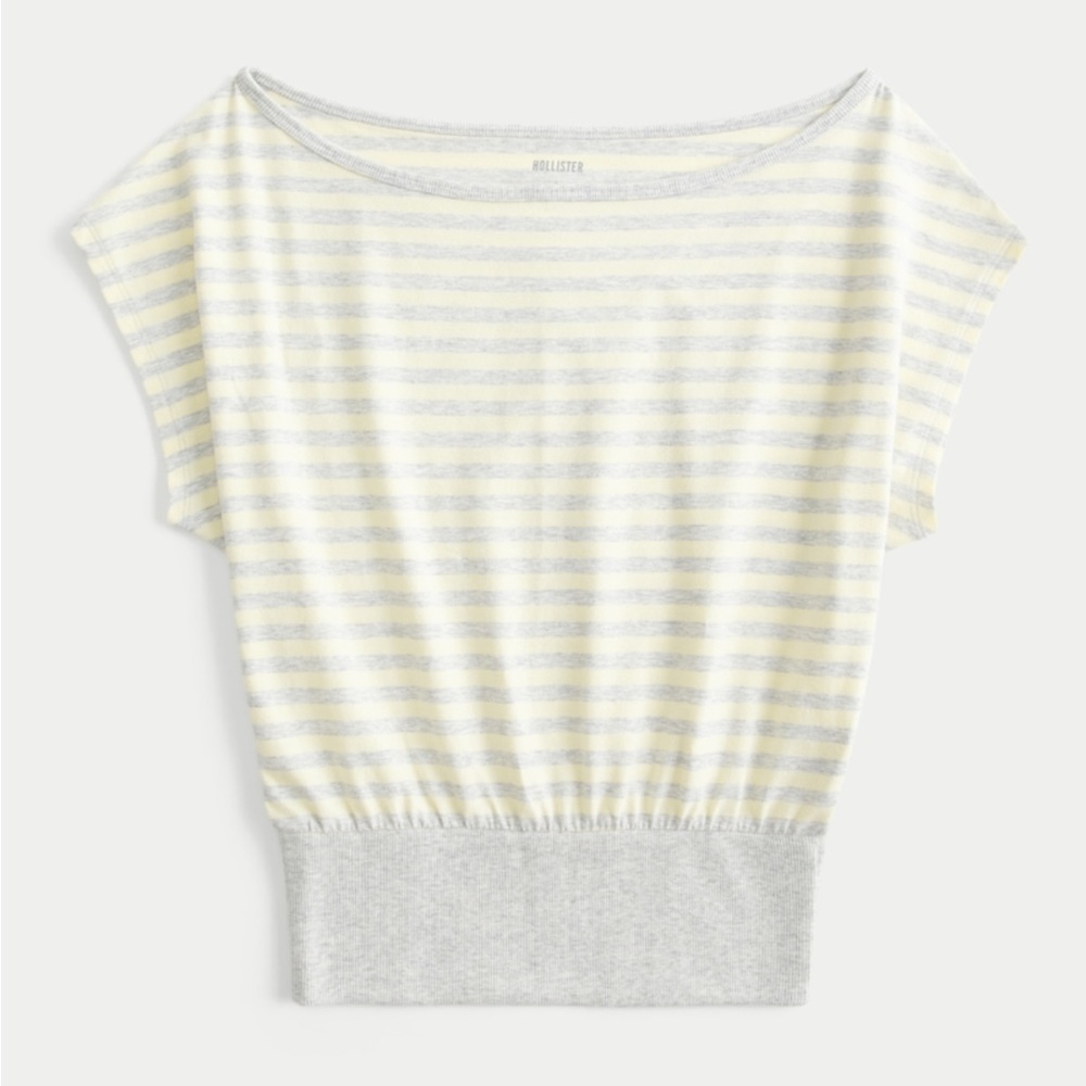 Off the shoulder banded top - Picture 11 of 11